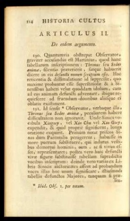 Articulus II. De eodem argumento.