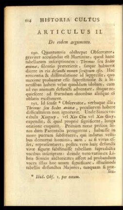 Articulus II. De eodem argumento.