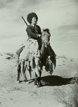 Turkmene nach d. Jagd, Turkmenistan