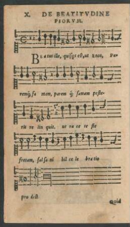 X. De Beatitudine Piorum.
