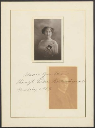Marie Goetze, Königl. Preuss. Kammersängerin