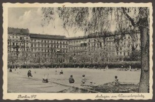Ansichtskarte "Anlagen am Wassertorplatz"