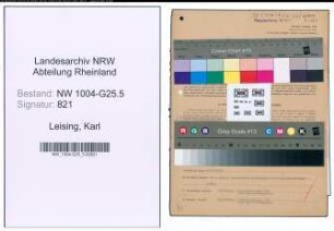 Entnazifizierung Karl Leising , geb. 17.10.1905 (Metzger)