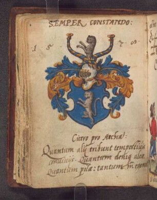 Johann Andreas Murr, Bologna, 1578-12-03: Sentenz (lat.), Zitat (lat., Cicero: Pro Archia poeta), Sentenz (dt.), Sentenz (griech.), Us., Sentenz (ital.)