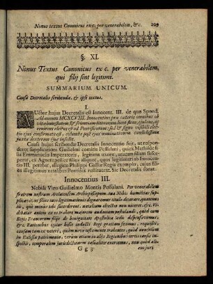 229-231, § XI. Nonus textus canon. ex c. per venerabilem, qui filij sint legitimi