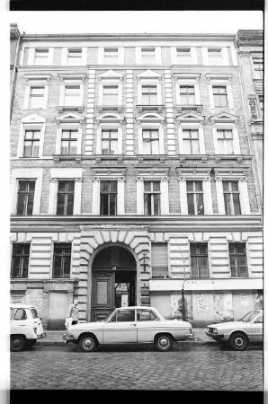 Kleinbildnegativ: Mittenwalder Straße, 1977