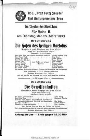 Die Gewissenhaften
