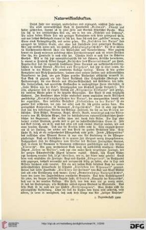 Literarischer Ratgeber des Kunstwarts für 1901, [5]: Naturwissenschaften