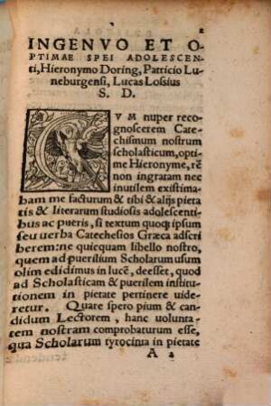 Katēchēsis Christianōn Hellēnikōs : una cum examine in eãdem Grammatico, pro incipientibus Graecae linguae tyronibus = Catechesis Christianorvm Graece