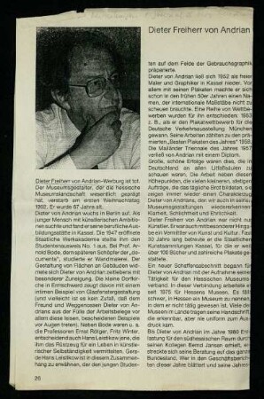 Andrian, Dieter Freiherr von
