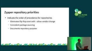 Repository priorities for the real world user