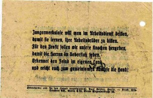 "Merkst du denn nicht , wie sie dich verkohlen?.....