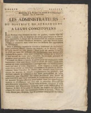 Les Administrateurs Du District ...