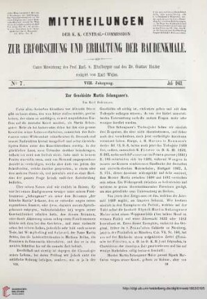 Nr. 7 (Juli 1863)
