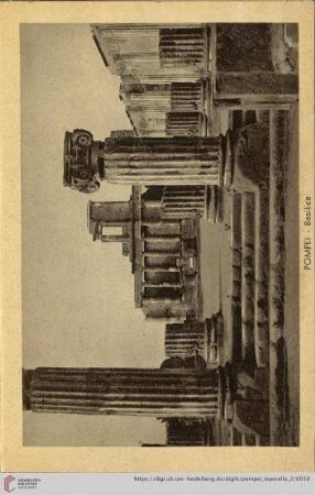 Pompei – Basilica – Basilique – The Basilica – Die Basilika - Basílica