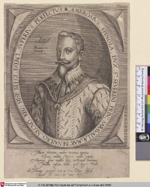 [Ambrosius Spinola; Spinola Ambrosius]