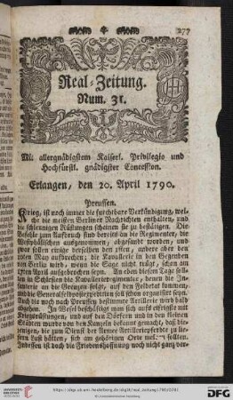 Num. 31-40 (20. April-21. May)
