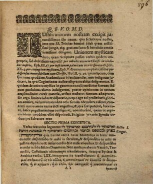 Desponsatio Fidelium Cum Christo