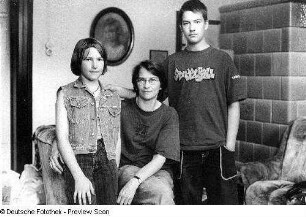 Familie S. (Lektorin) in ihrer Wohnung