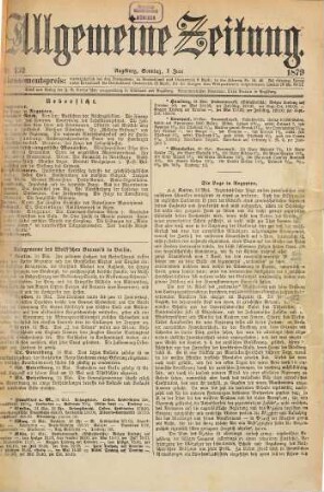 Allgemeine Zeitung. 1879, 6