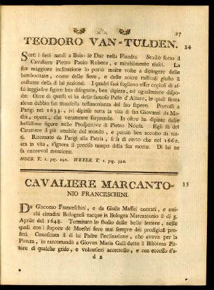 Cavaliere Marcantonio Franceschini