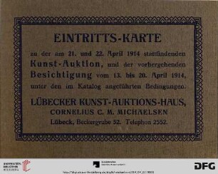 Eintrittskarte