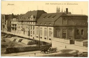 Meißen. Brauhausstraße - Elektrizitätswerk