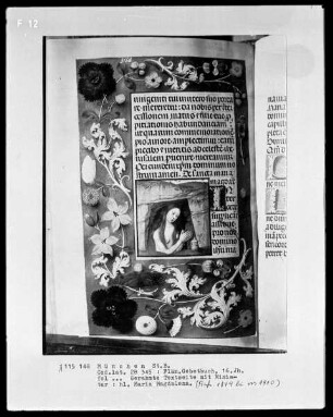 Flämisches Gebetbuch — Die heilige Maria Magdalena