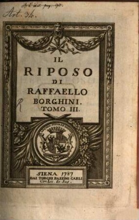 Il riposo, 3