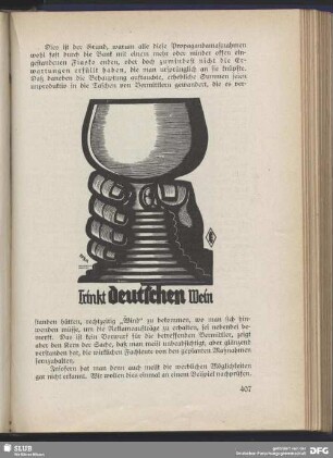 Trinkt deutschen Wein