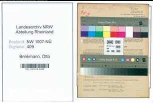 Entnazifizierung Otto Brinkmann , geb. 19.07.1905 (Schweisser)
