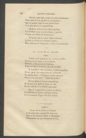El juicio de la belleza