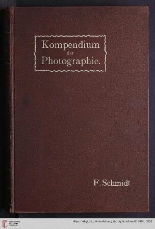 Kompendium der praktischen Photographie
