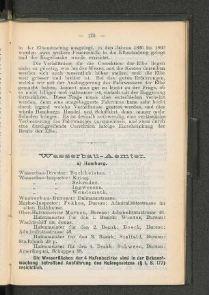 Wasserbau-Aemter.