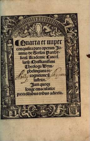 ... pars Joannis Gersonis ..., 4