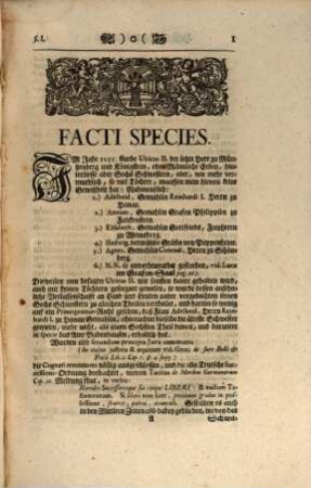 Documentirte Facti species in Sachen Hessen-Darmstadt contra Hessen-Cassel, pcto Hanau