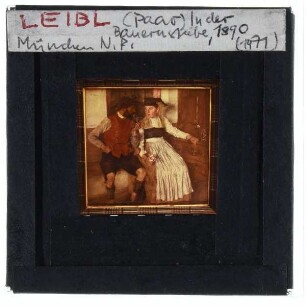 Leibl, In der Bauernstube