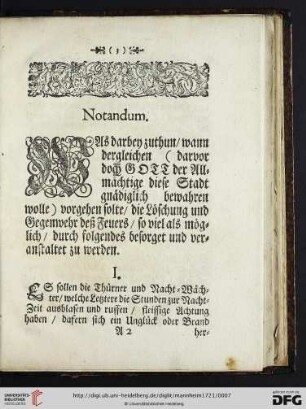 Notandum