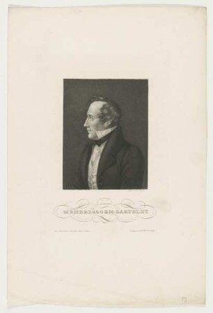 Bildnis des Mendelssohn-Bartholdy