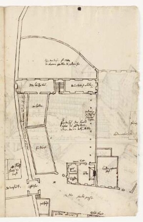 Felsberg, Renthof, Lageplan und Grundriss