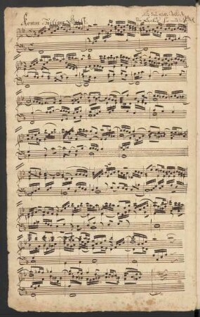 Komm heiliger Geist; org; F-Dur; BWV 651