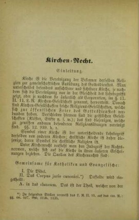 Kirchen-Recht.