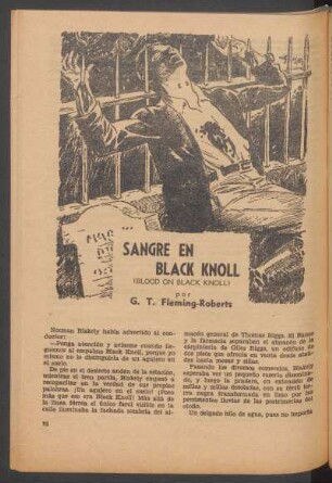 Sangre en Black Knoll