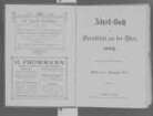 Adreß-Buch für Frankfurt an der Oder. 1905