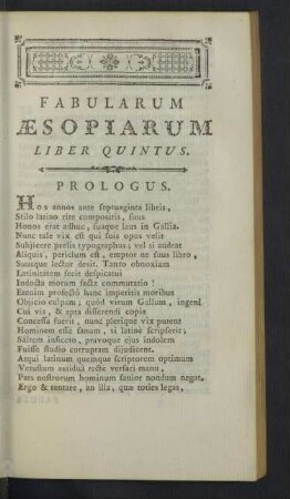 Liber quintus.