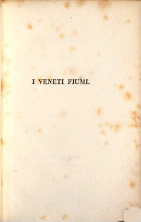 Memoria sui Veneti Fiumi