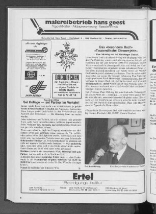 Sei Kollege - sei Partner im Verkehr!