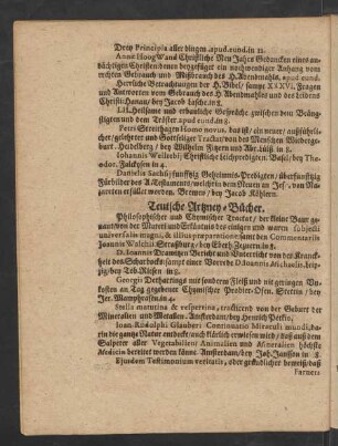 Teutsche Artzney-Bücher.
