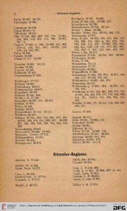 Künstler-Register