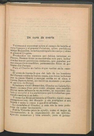Un cura de averia
